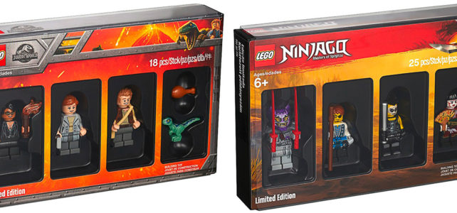 LEGO 5005255 Jurassic World et 5005257 Ninjago