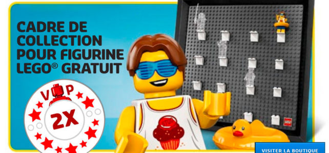 LEGO 5005359 Minifigure Collector Frame VIP