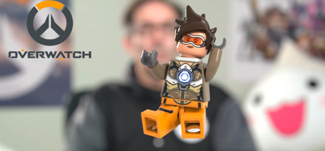 LEGO Overwatch Tracer minifig