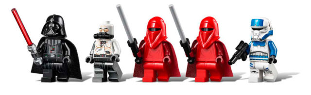 LEGO Star Wars 75251 Darth Vader Castle minifigs