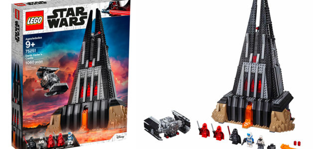 Nouveauté LEGO Star Wars 75251 Darth Vader’s Castle : les visuels officiels !