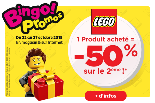 Promo LEGO Toys R Us Bingo