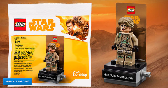 Stand LEGO Star Wars 40300 Han Solo Mudtrooper