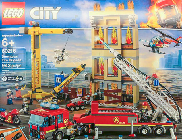 Nouveautés LEGO City et LEGO Creator 2019 - LEGO 60216 Downtown Fire Brigade