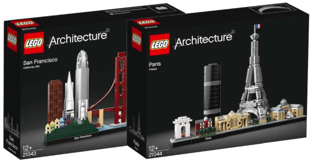 LEGO Architecture 2019 Paris San Francisco