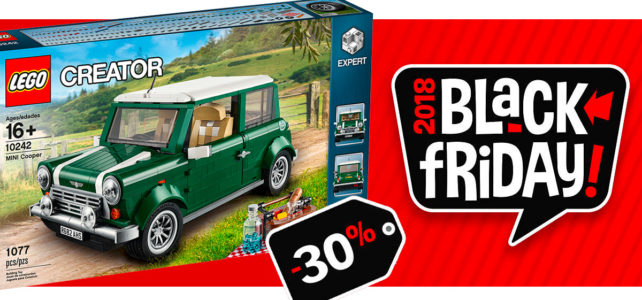 Black Friday 2018 chez LEGO : -30% sur le set LEGO Creator Expert 10242 MINI Cooper