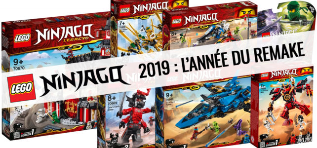 Nouveautés LEGO Ninjago 2019 Legacy : les visuels officiels de l’année du remake