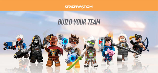 LEGO Overwatch minifigures