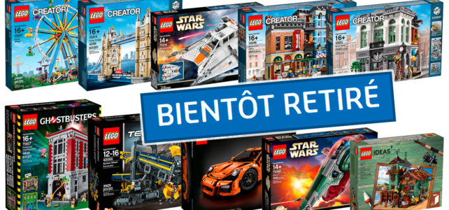 LEGO bientot retiré 2018