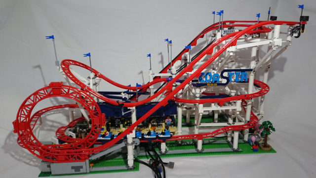 MOD LEGO 10261 Rollercoaster looping