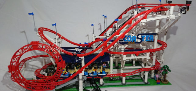 MOD LEGO 10261 Rollercoaster looping