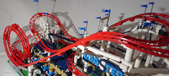 MOD LEGO 10261 Rollercoaster looping