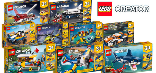 Nouveautés LEGO Creator 2019 : tous les visuels officiels Nouveautés LEGO Creator 2019