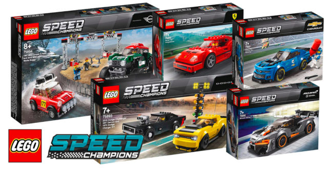 Nouveautés LEGO Speed Champions 2019