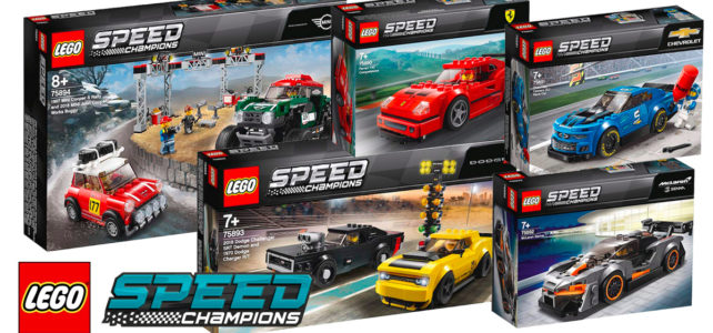 Nouveautés LEGO Speed Champions 2019