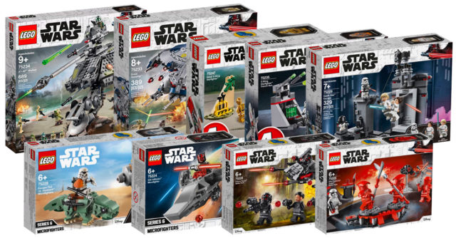 Nouveautés LEGO Star Wars 2019