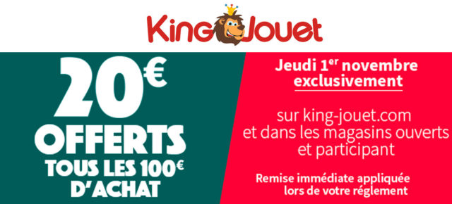 Promo LEGO King Jouet 2018