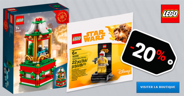 Promo LEGO noel 2018