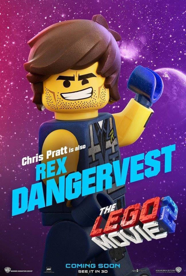 The LEGO Movie 2 The Second Part Rex Dangervest