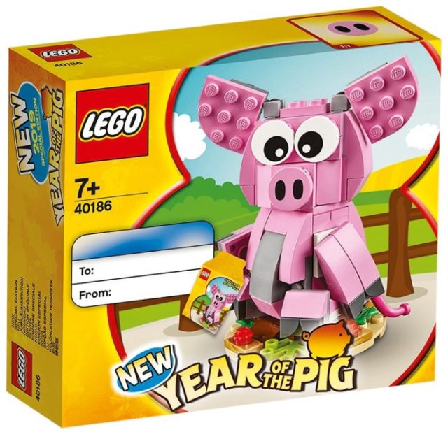 LEGO 40186 Year of the Pig - L'année du cochon