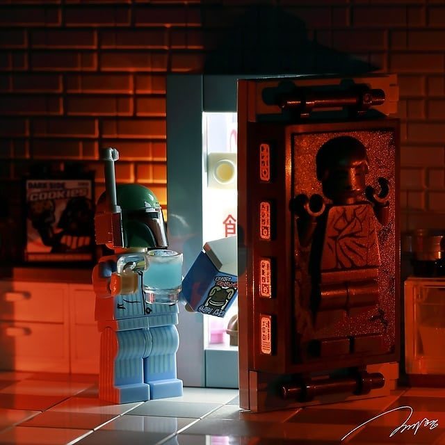 LEGO Boba Fett Solo Carbonite