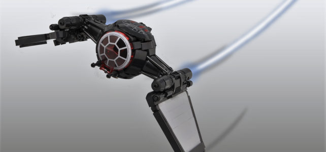 LEGO First Order TIE Fighter prototype