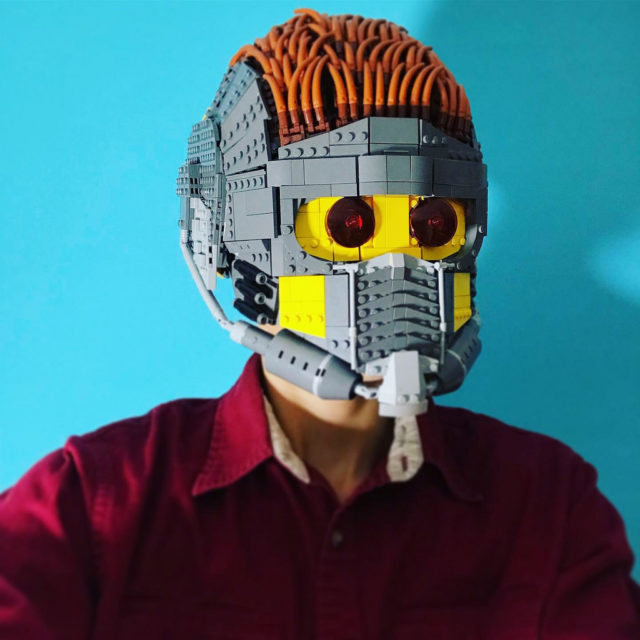 LEGO Star Lord mask