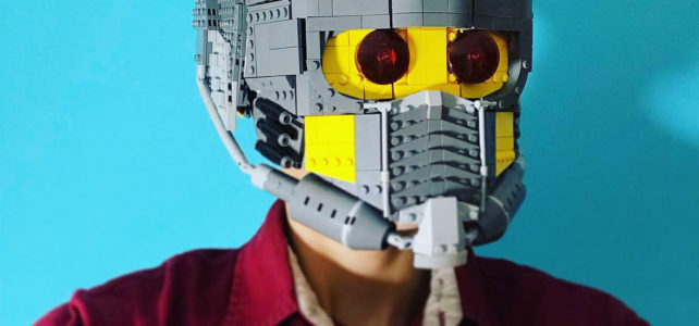 LEGO Star Lord mask