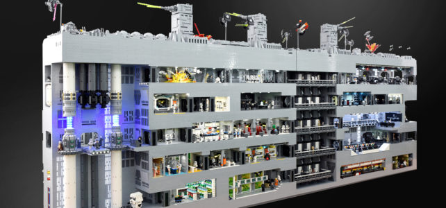 LEGO Star Wars Death Star verso