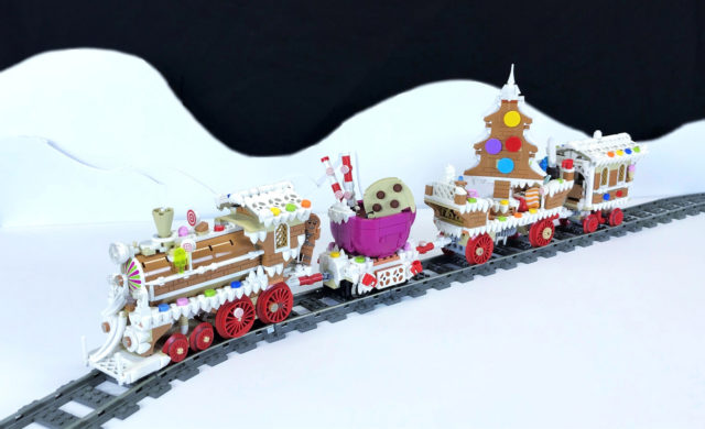 LEGO train Gingerbread Express
