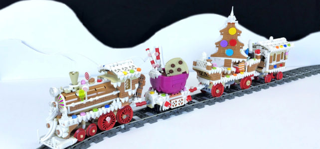 LEGO train Gingerbread Express