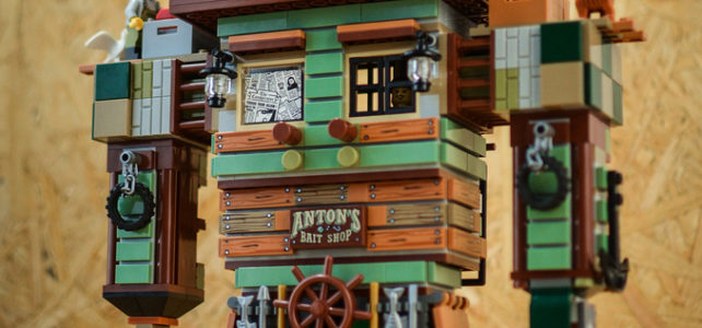 One Set MOC LEGO Ideas 21310 Old Fishing Store