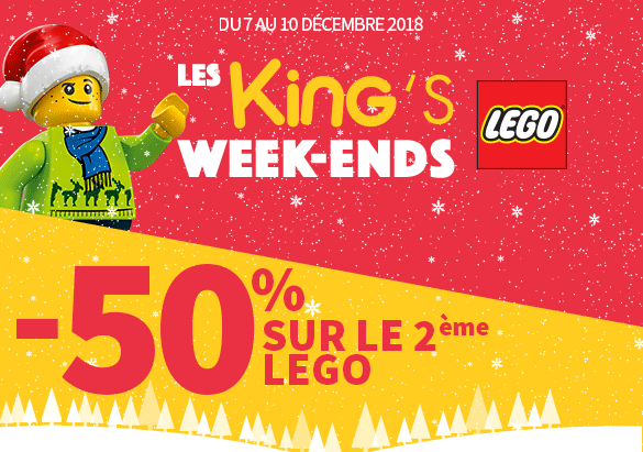 Promo King jouet LEGO Kings Weekends