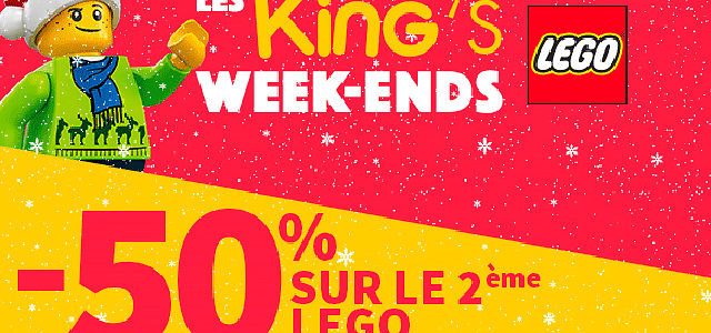 Promo King jouet LEGO weekend