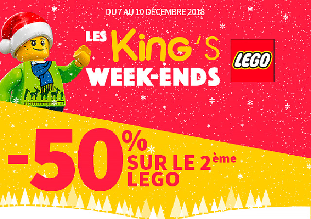 Promo King Jouet : -50% sur le deuxième jouet LEGO - HelloBricks