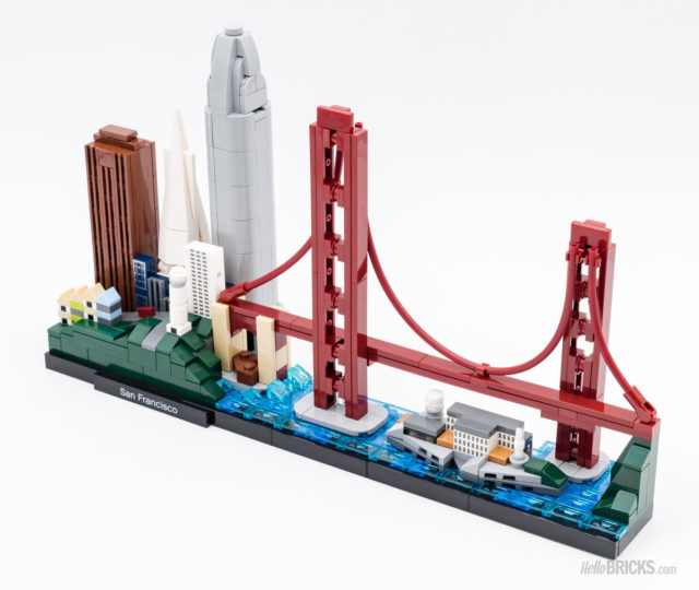 REVIEW LEGO Architecture 21043 San Francisco skyline