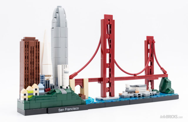 REVIEW LEGO Architecture 21043 San Francisco skyline