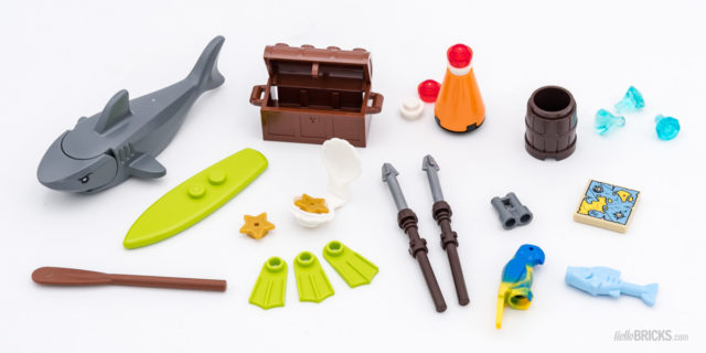 REVIEW LEGO Xtra 40341 Sea Accessories