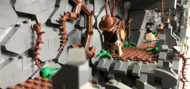 diorama LEGO Indiana Jones et les Aventuriers de l'Arche Perdue