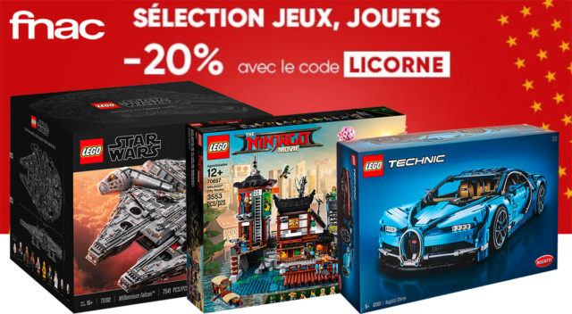 fnac promo lego