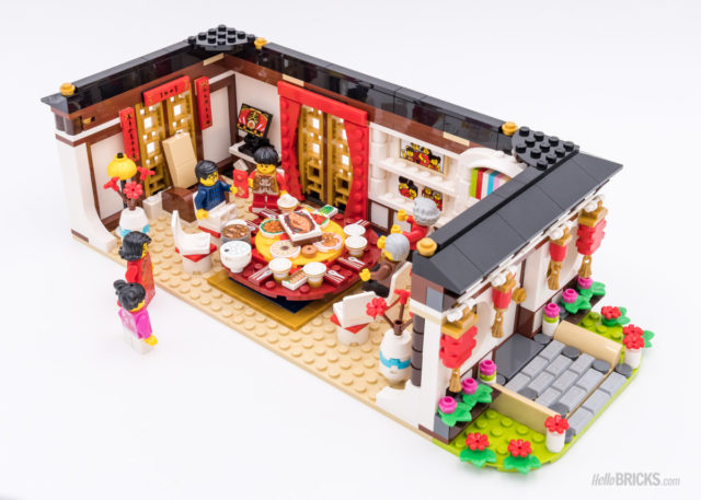 REVIEW LEGO 80101 Chinese New Year's Eve Dinner