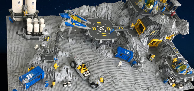 LEGO diorama neo Classic Space