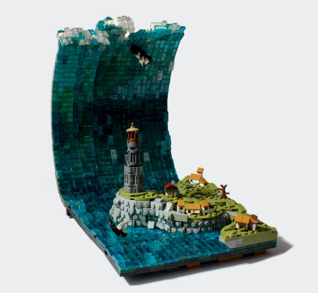 LEGO tsunami