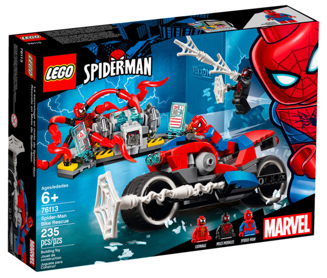 REVIEW LEGO 76113 Spider-Man Bike Rescue