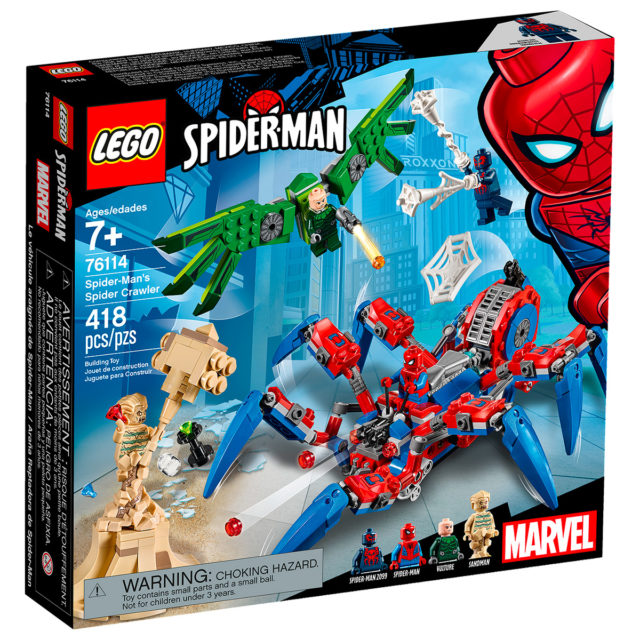 REVIEW LEGO 76114 Spider-Man's Spider Crawler