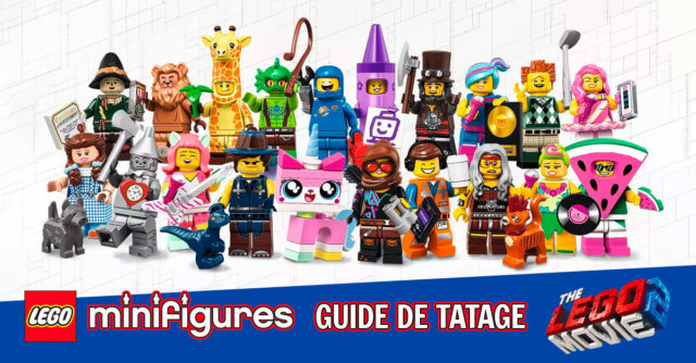 Guide Tatage LEGO Movie 2 71023 HelloBricks