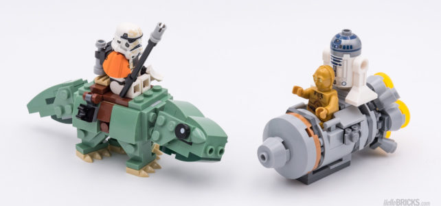 LEGO Star Wars 75228 Escape Pod vs Dewback Microfighters