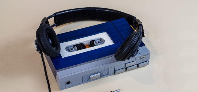 LEGO musique SONY Walkman