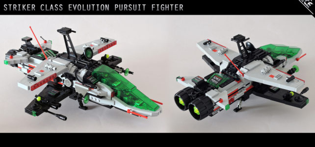 Space Police II Striker class evolution