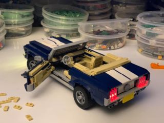 LEGO 10265 Ford Mustang GT 1967 décapotable LED